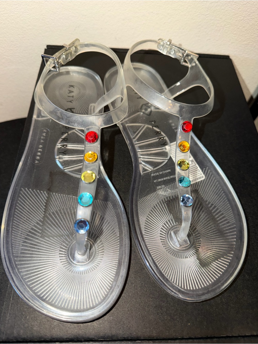 Katy Perry Collections 🌈 Jelly T-Strap Sandals